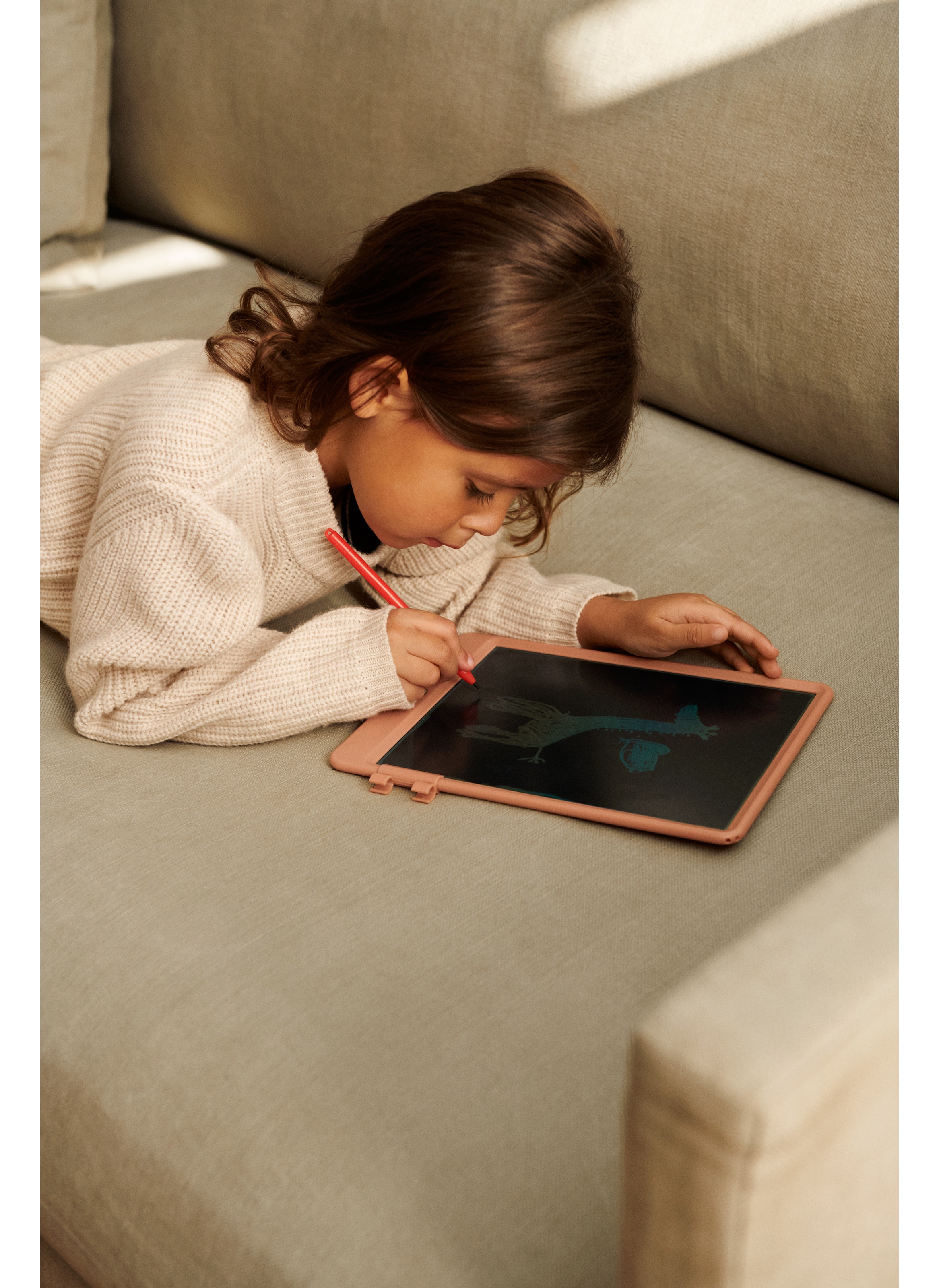 LCD Drawing Board Tablet 10 Inches Tuscany Rose | Babyshop - Shop ...