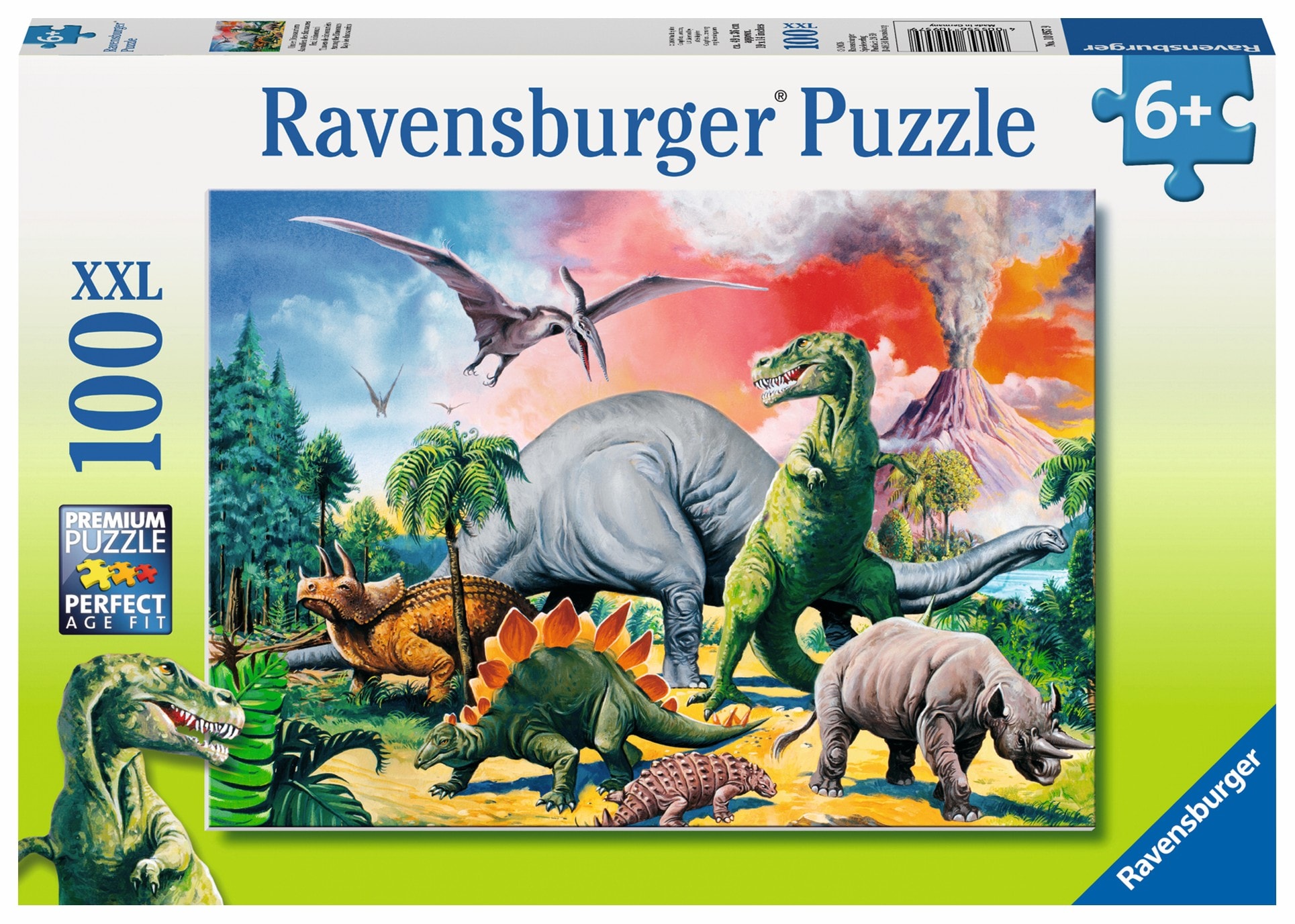Among The Dinosaurs Puzzle Multicolor 