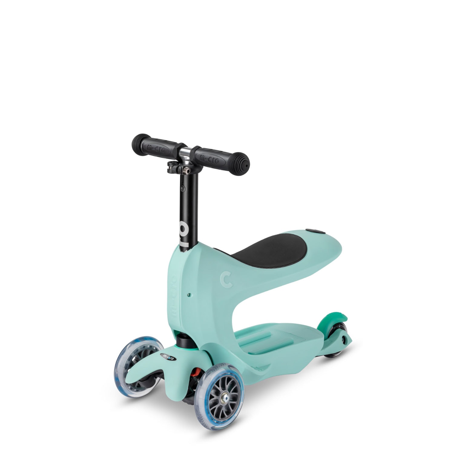 Mini2go Deluxe Scooter Mint