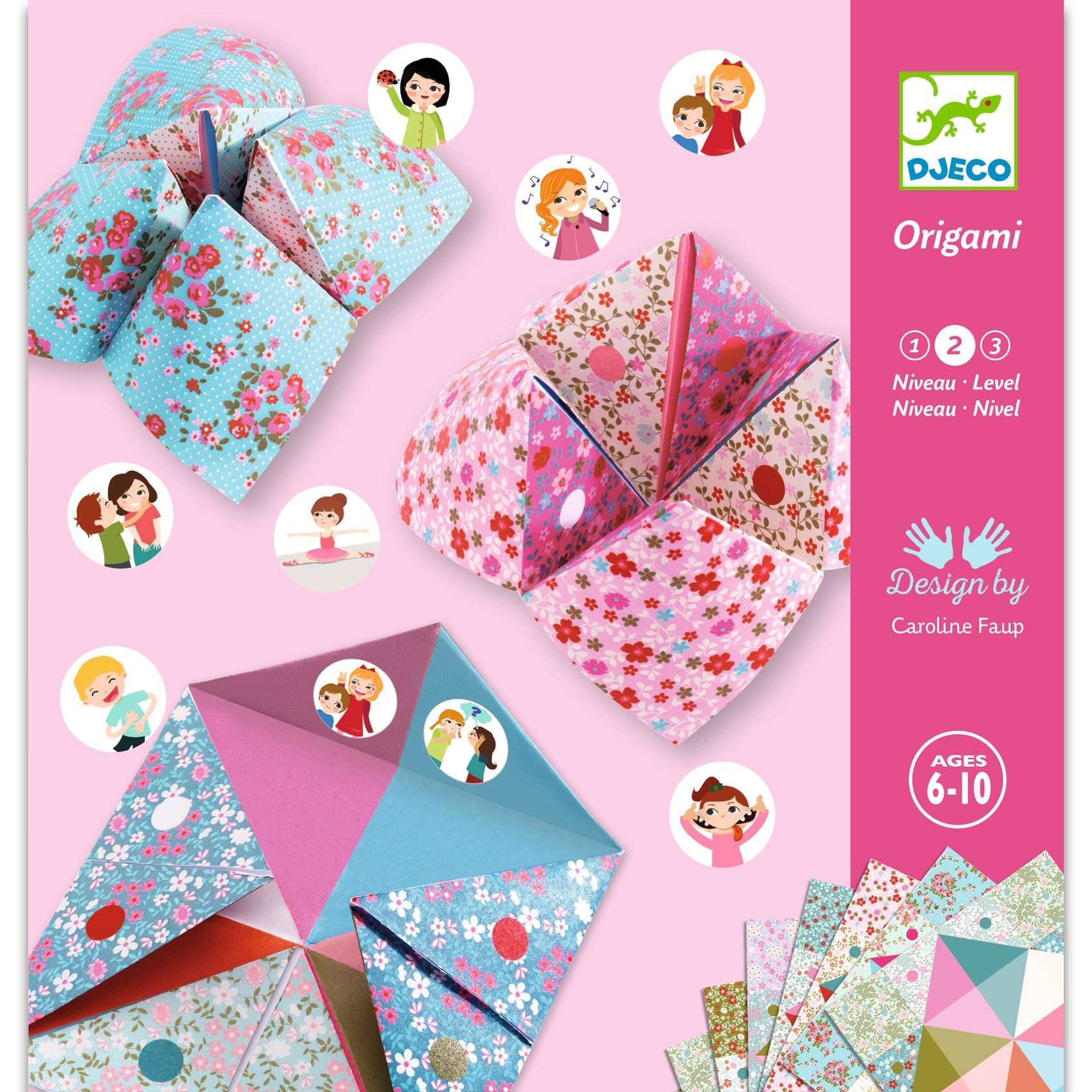 Origami Fortune Tellers Flowers 