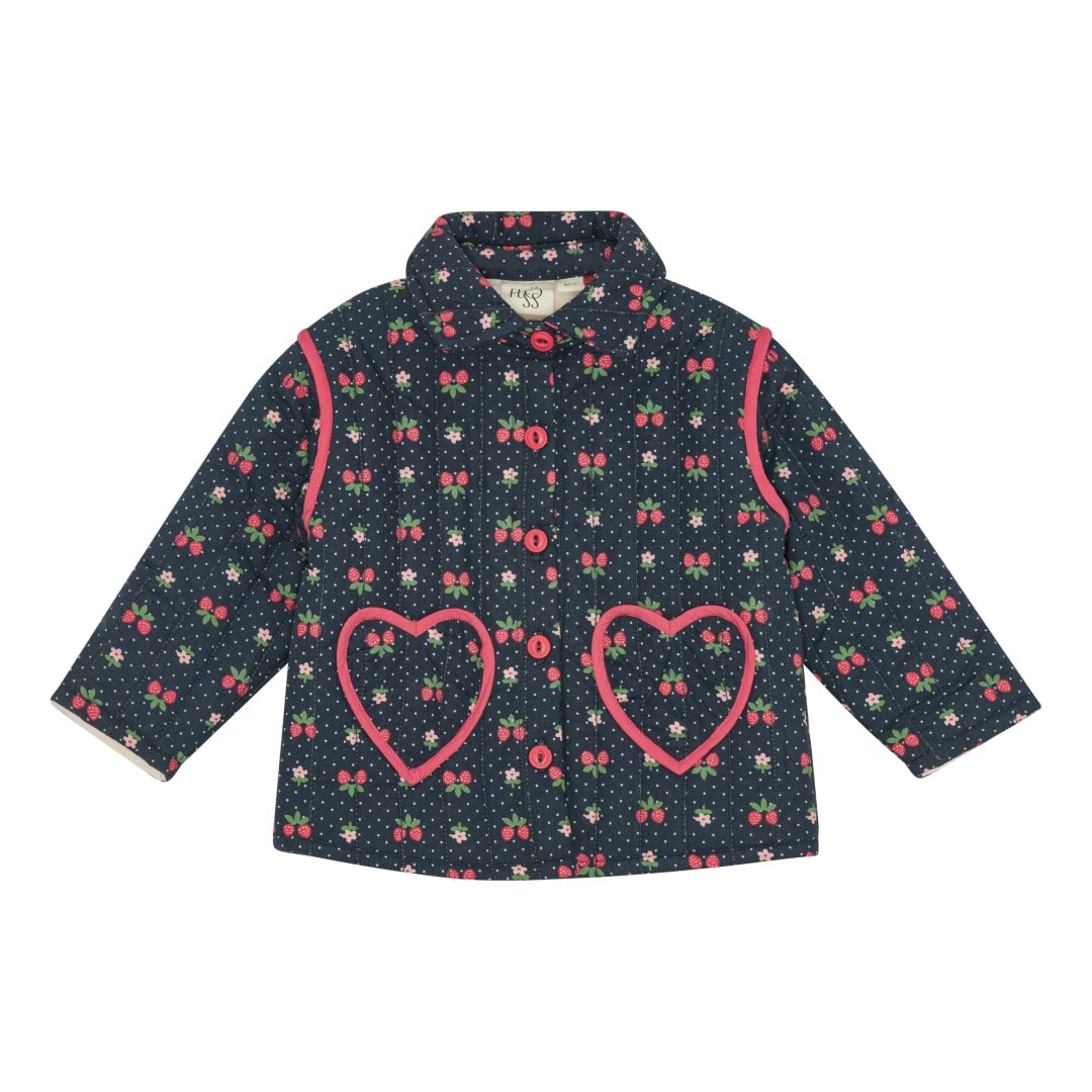 Sofia Jakke Navy Space Berry