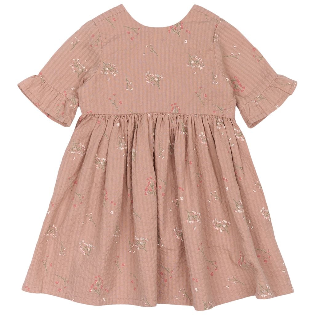 Oline Dress Adobe Rose Aop