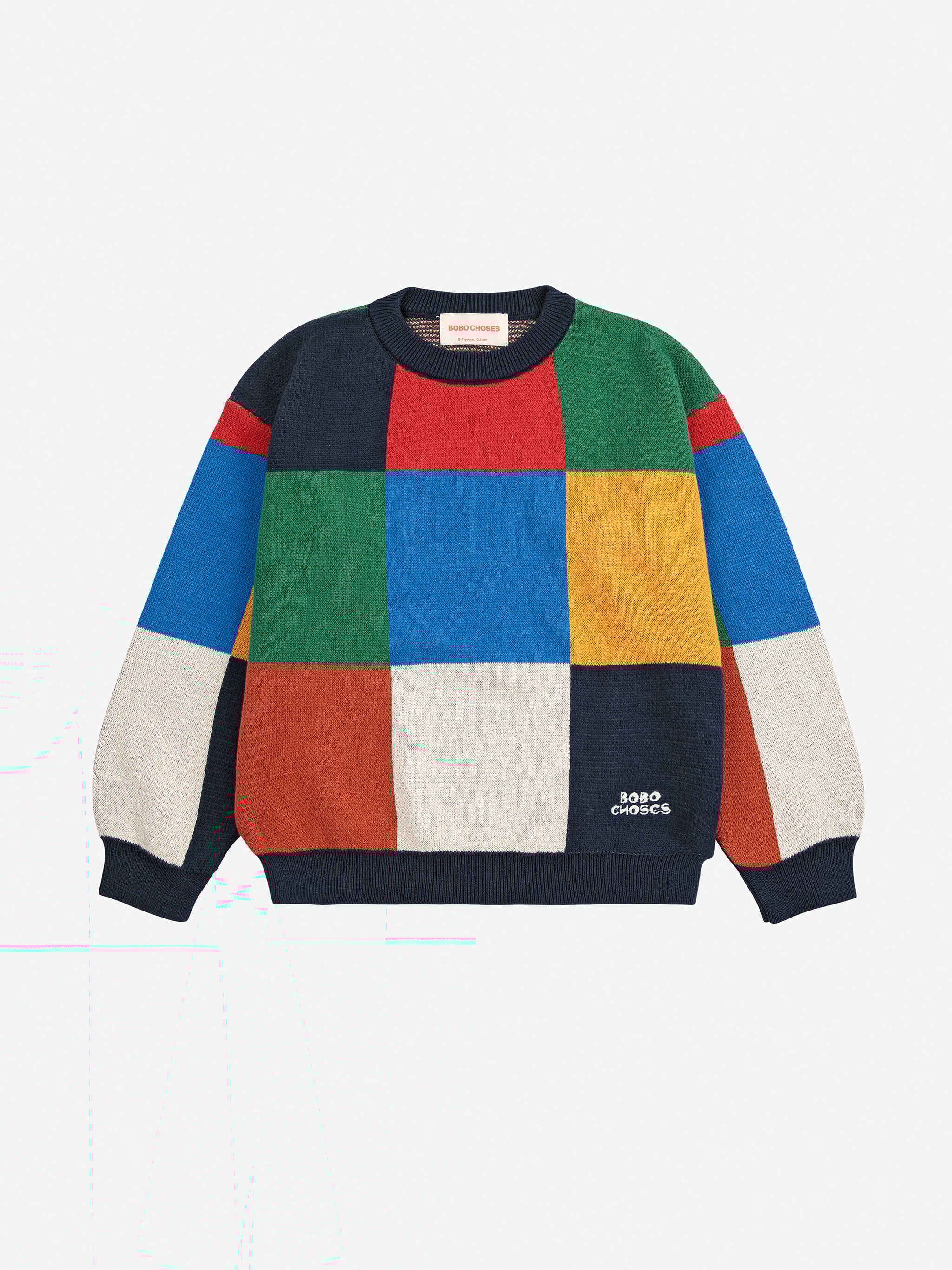Multicolor Tiles Jumper Multicolor