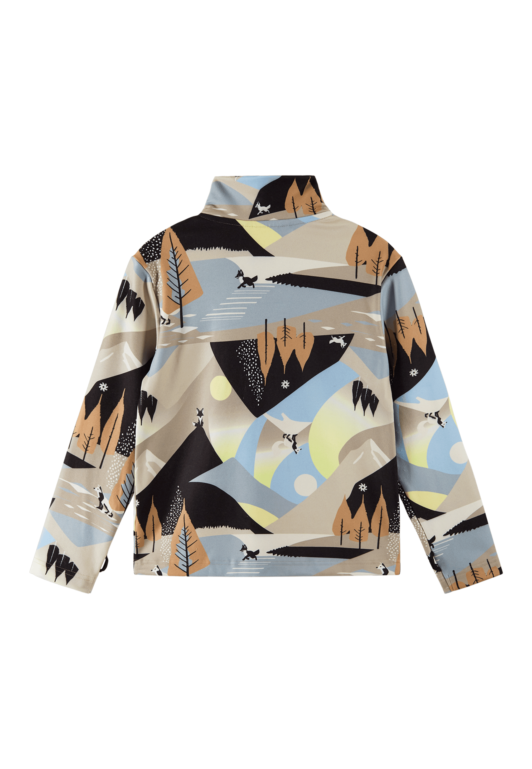 Lisisti Genser I Myk Jersey Med Full Glidelås Earthy Beige