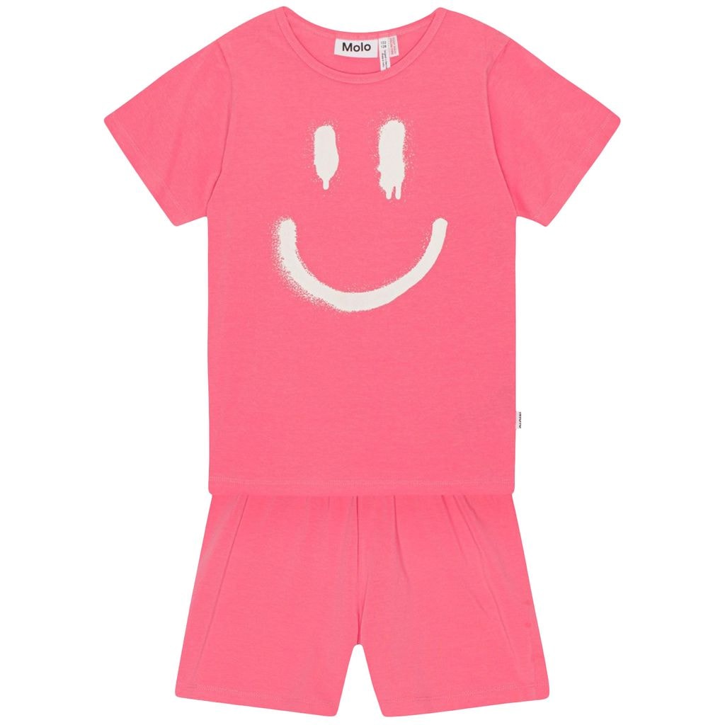 GOTS Luvis T-paita Ja Shortsit Confetti