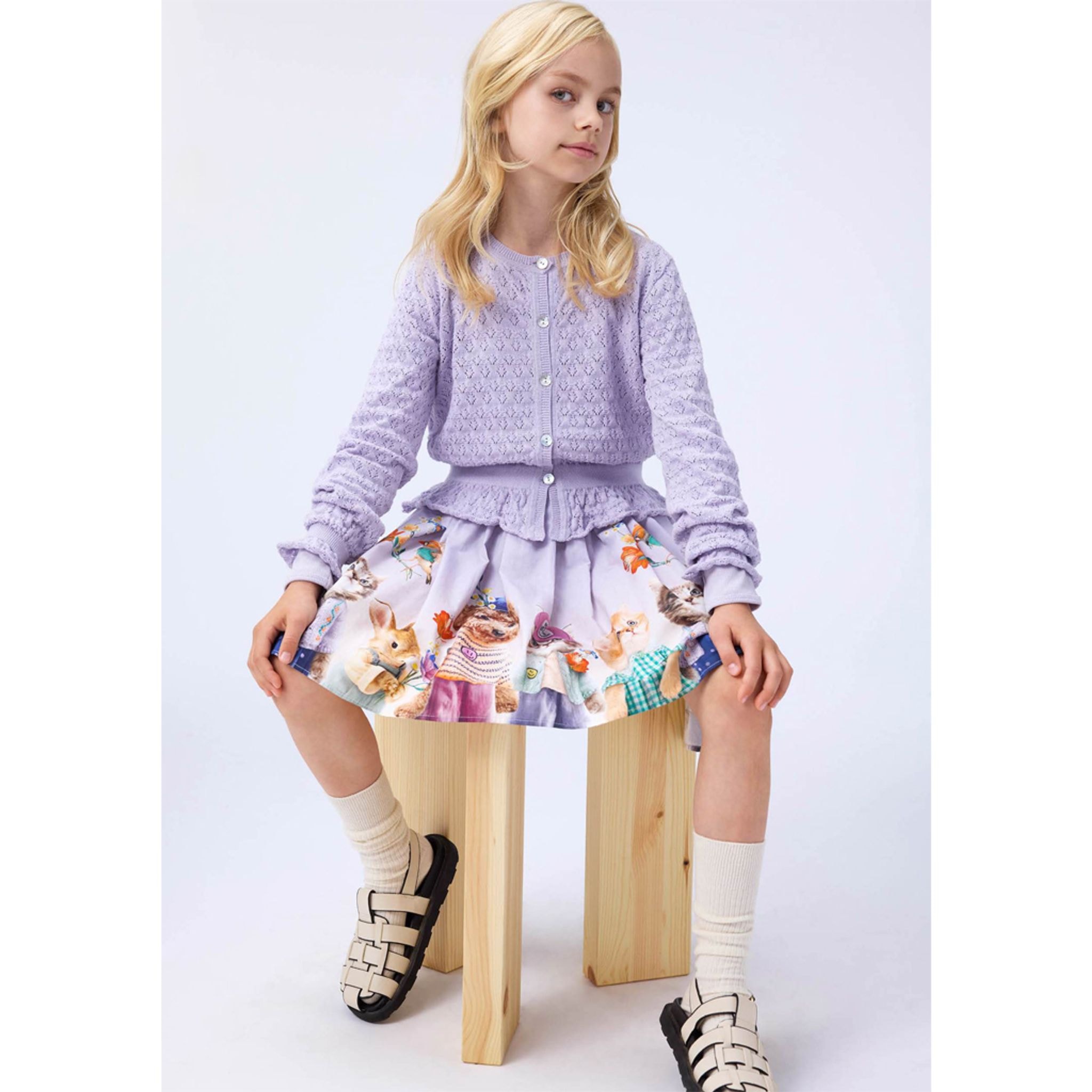 Gilda Cardigan Thistle