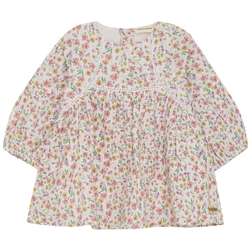 Klänning Aop Marshmallow White