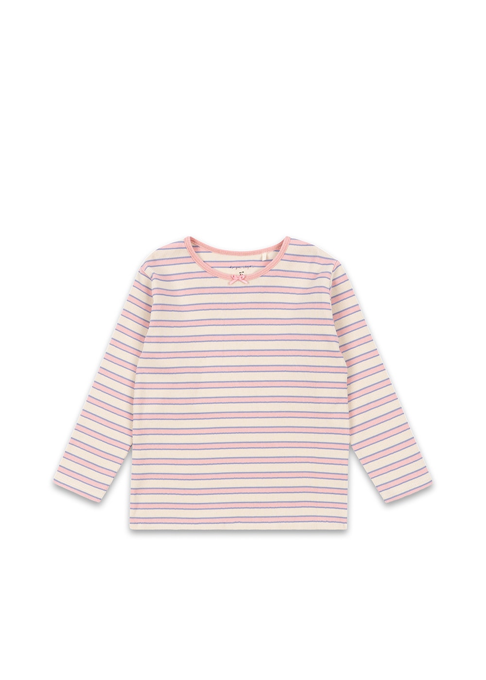 Ella Ls Tee Gots Lolly Stripe
