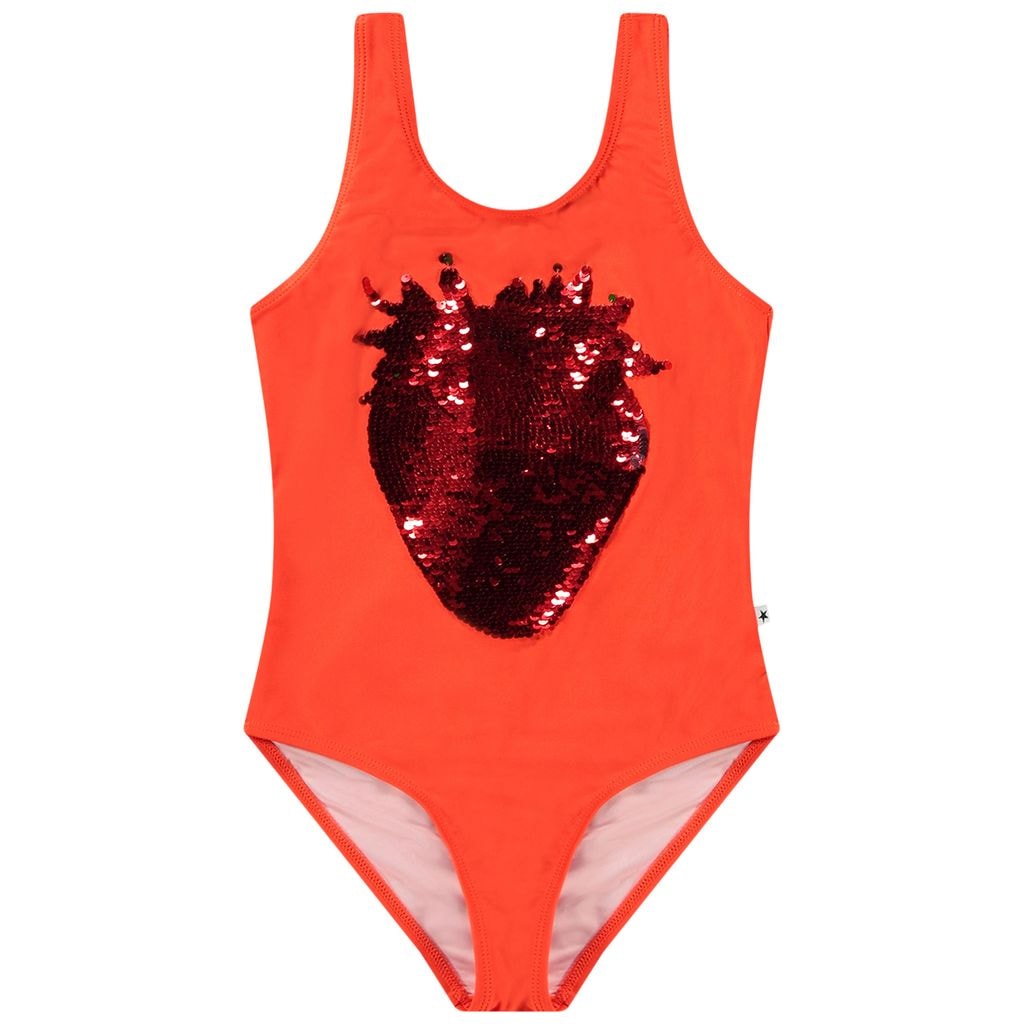 Nika Baddräkt Glitter Strawberry