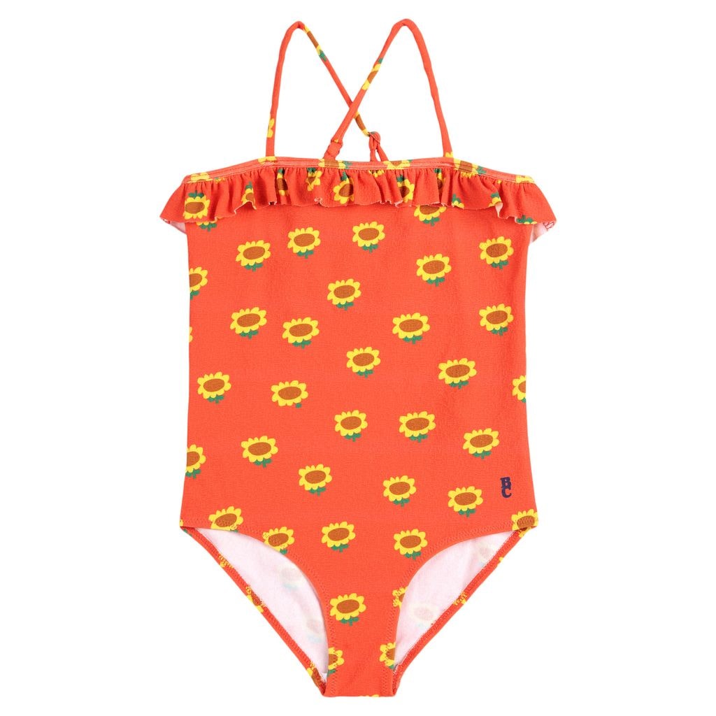 Sunflower All Over Swimsuit Red
