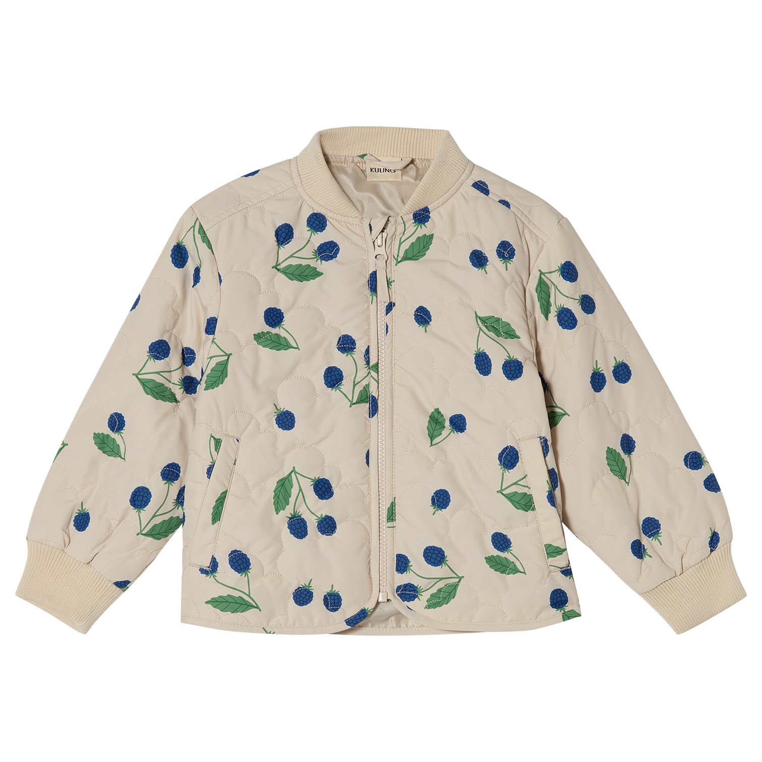 Lille Quilted Jacket Blackberry