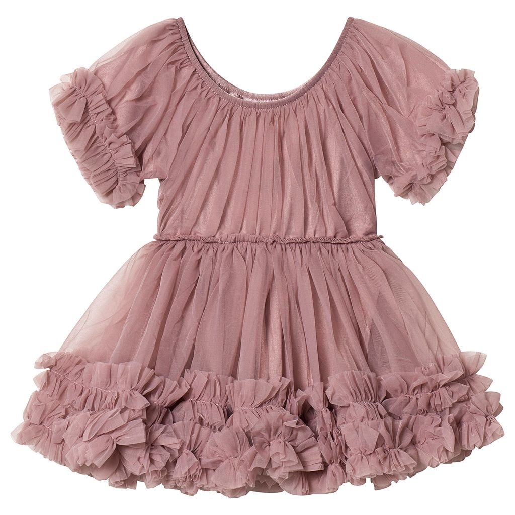Frilly Dress Mauve