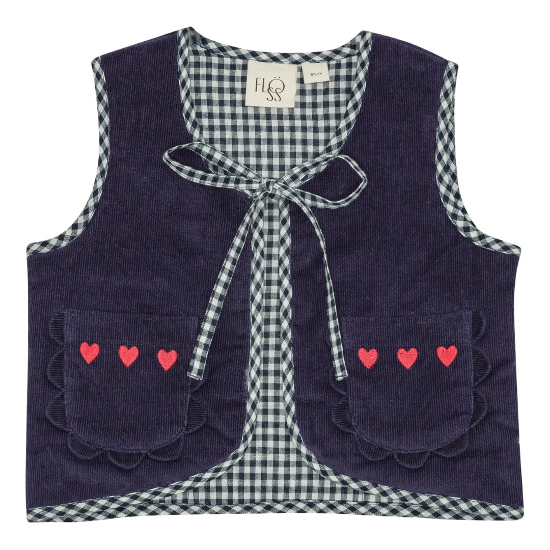 Billie Vest New Navy