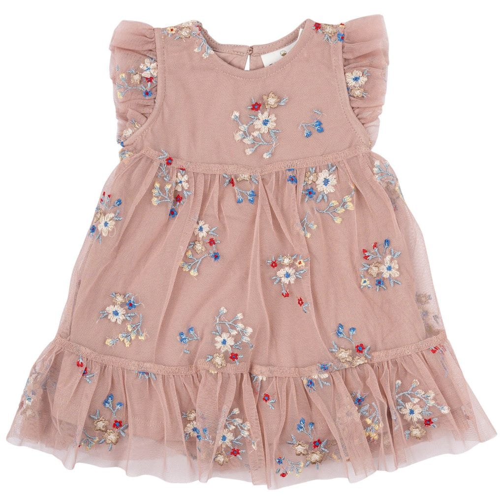 Nadia Dress Adobe Rose