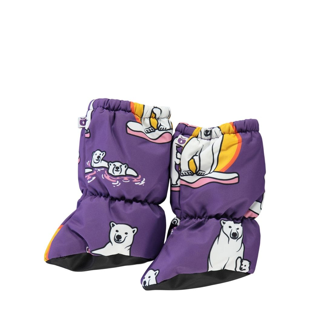 Baby Saapikkaat Polar Bears Purple Heart