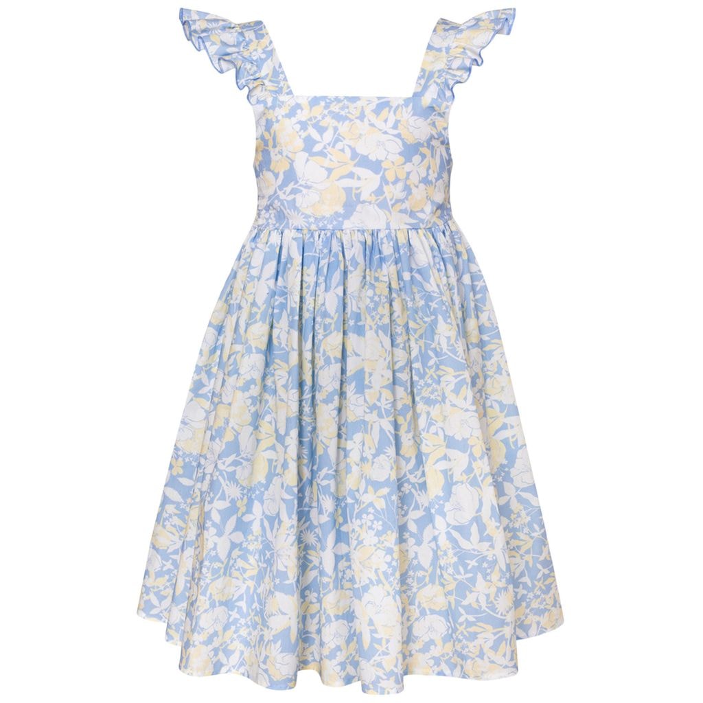 Floral Dress Anemone Blue