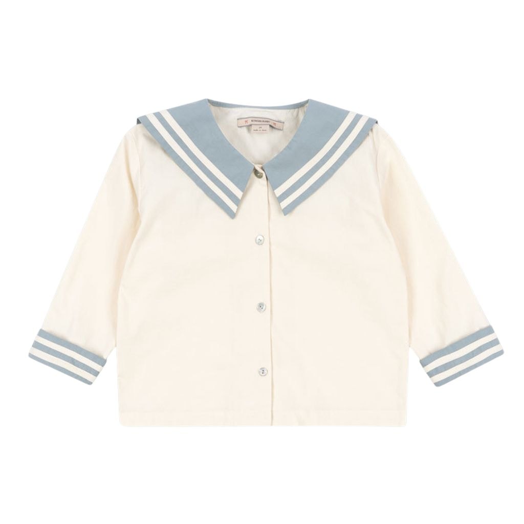 GOTS Celebration Sailor 셔츠 Ashley Blue
