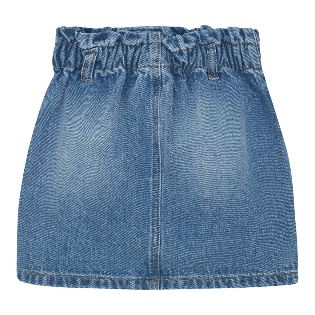 Denim Kjol Light Denim Blue