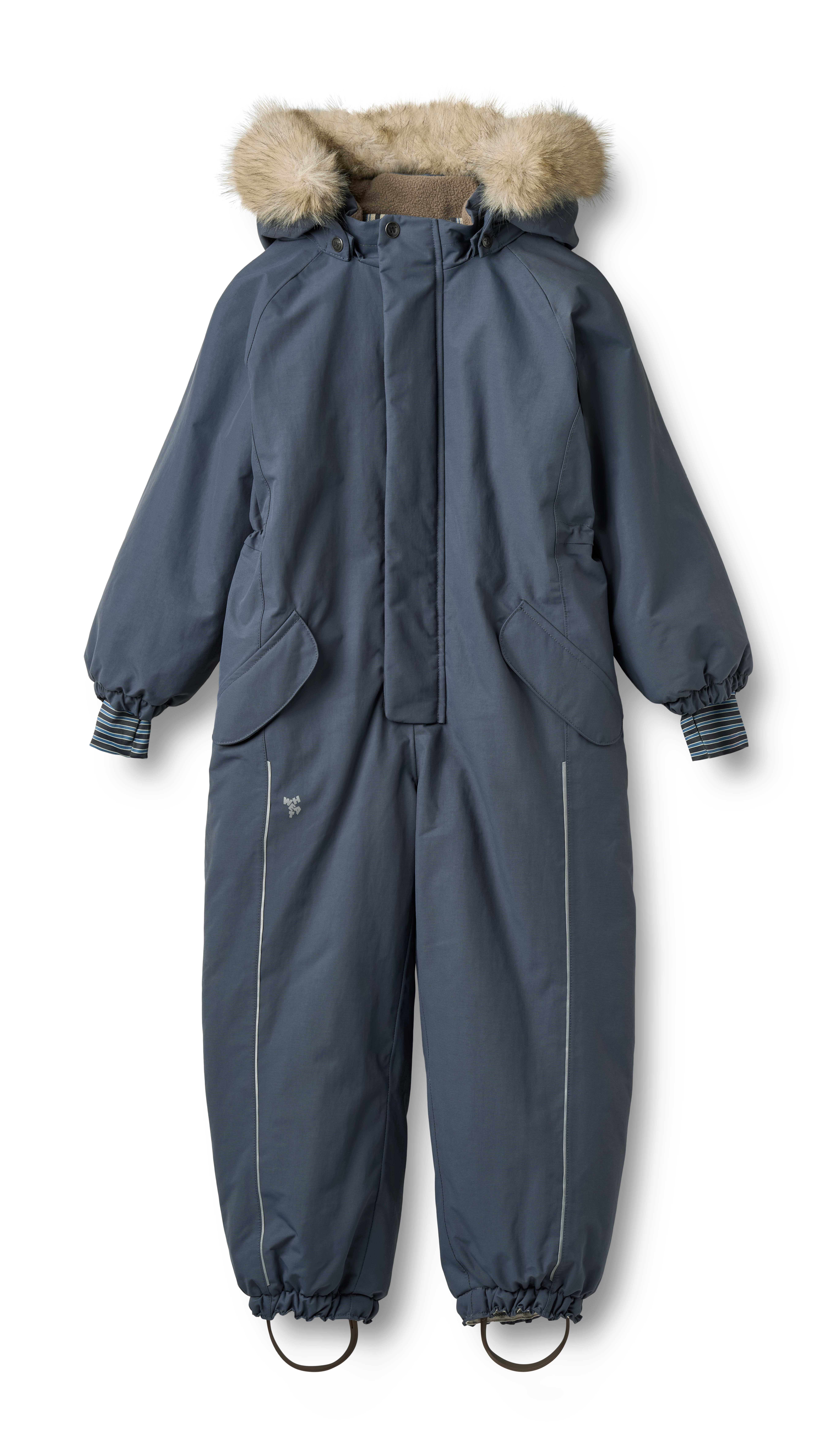 Moe Vinteroverall Greyblue