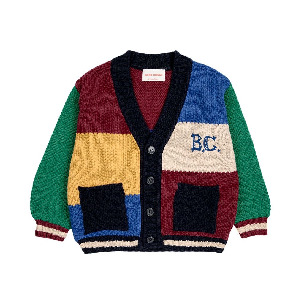 B.C Vintage 가디건 멀티 컬러