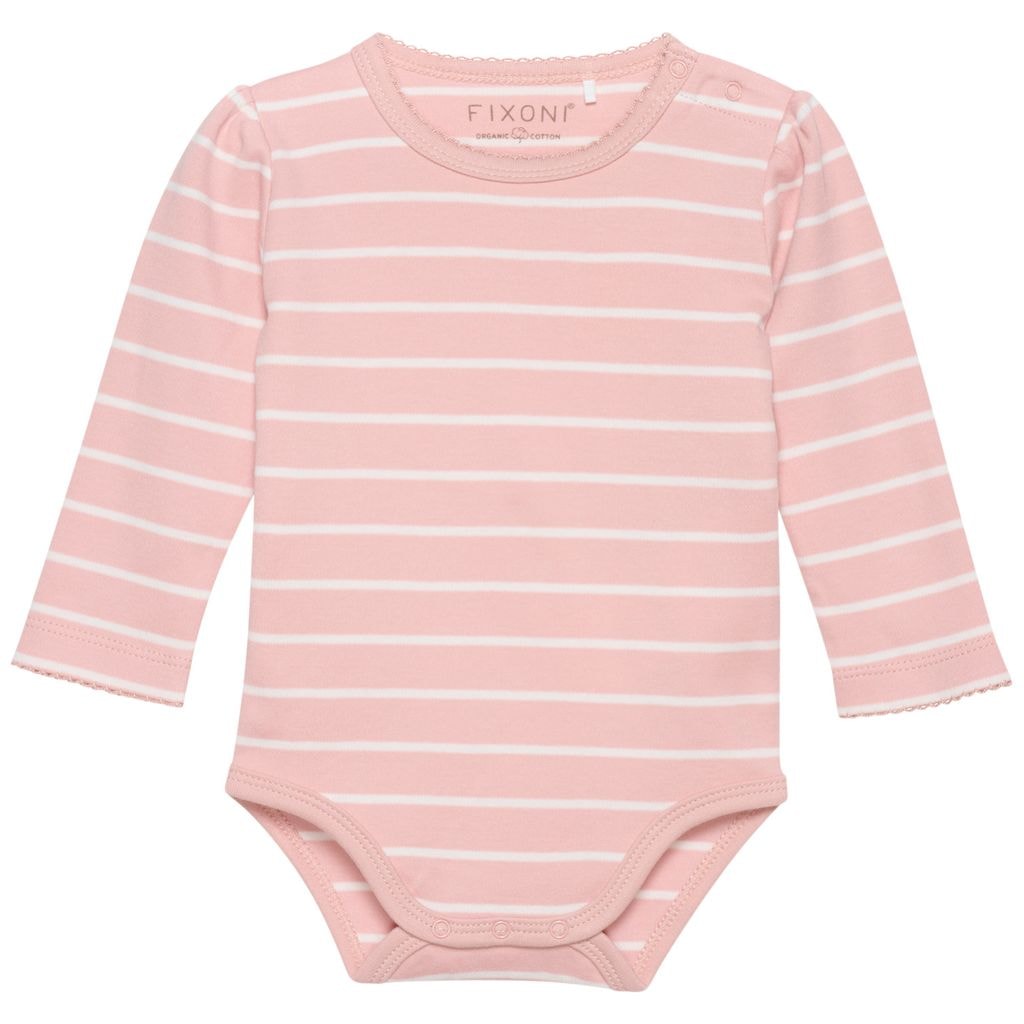 Raidalliset Vauvan Body Misty Rose