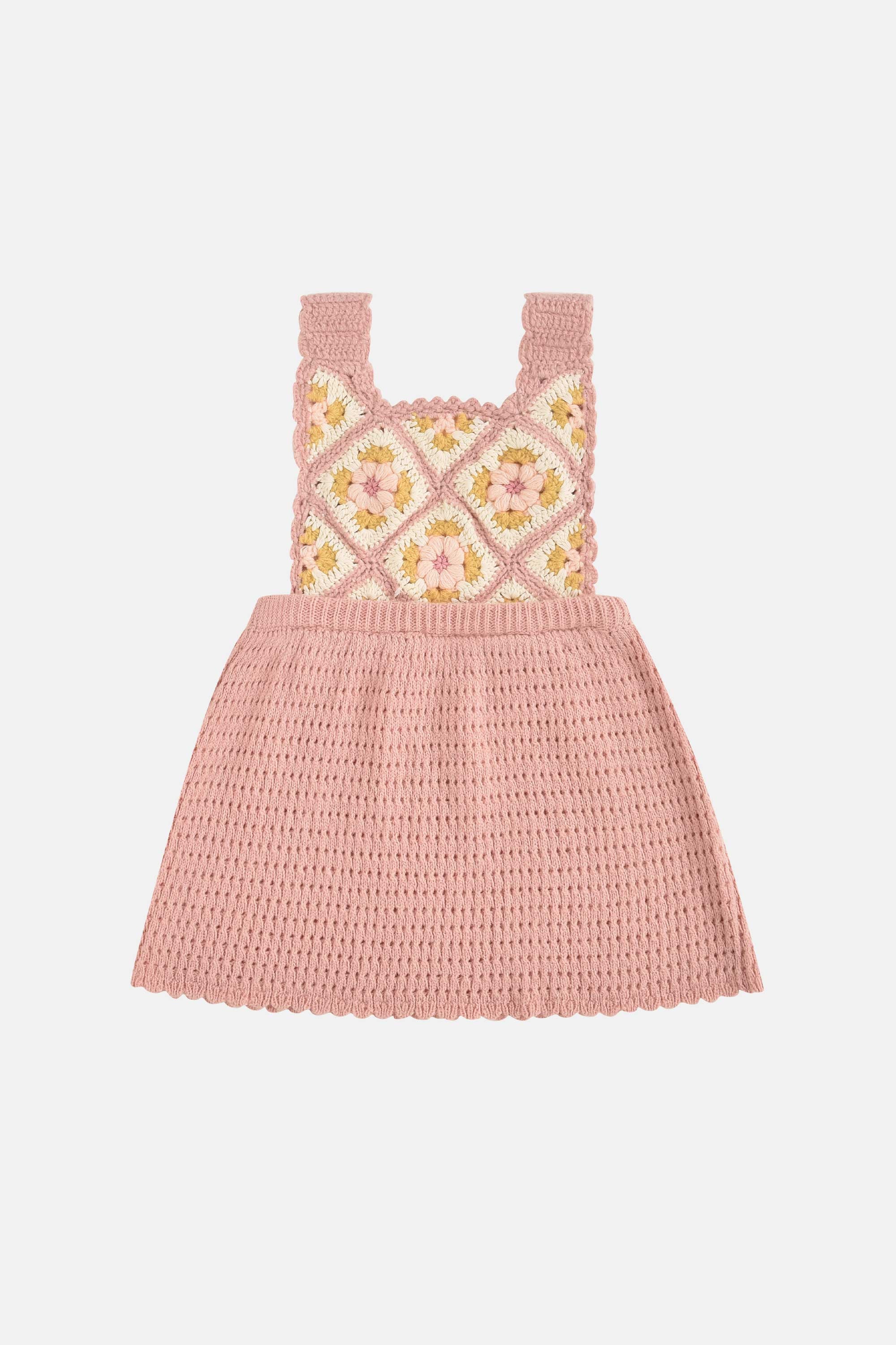 Huguetta Knitted Dress Blush