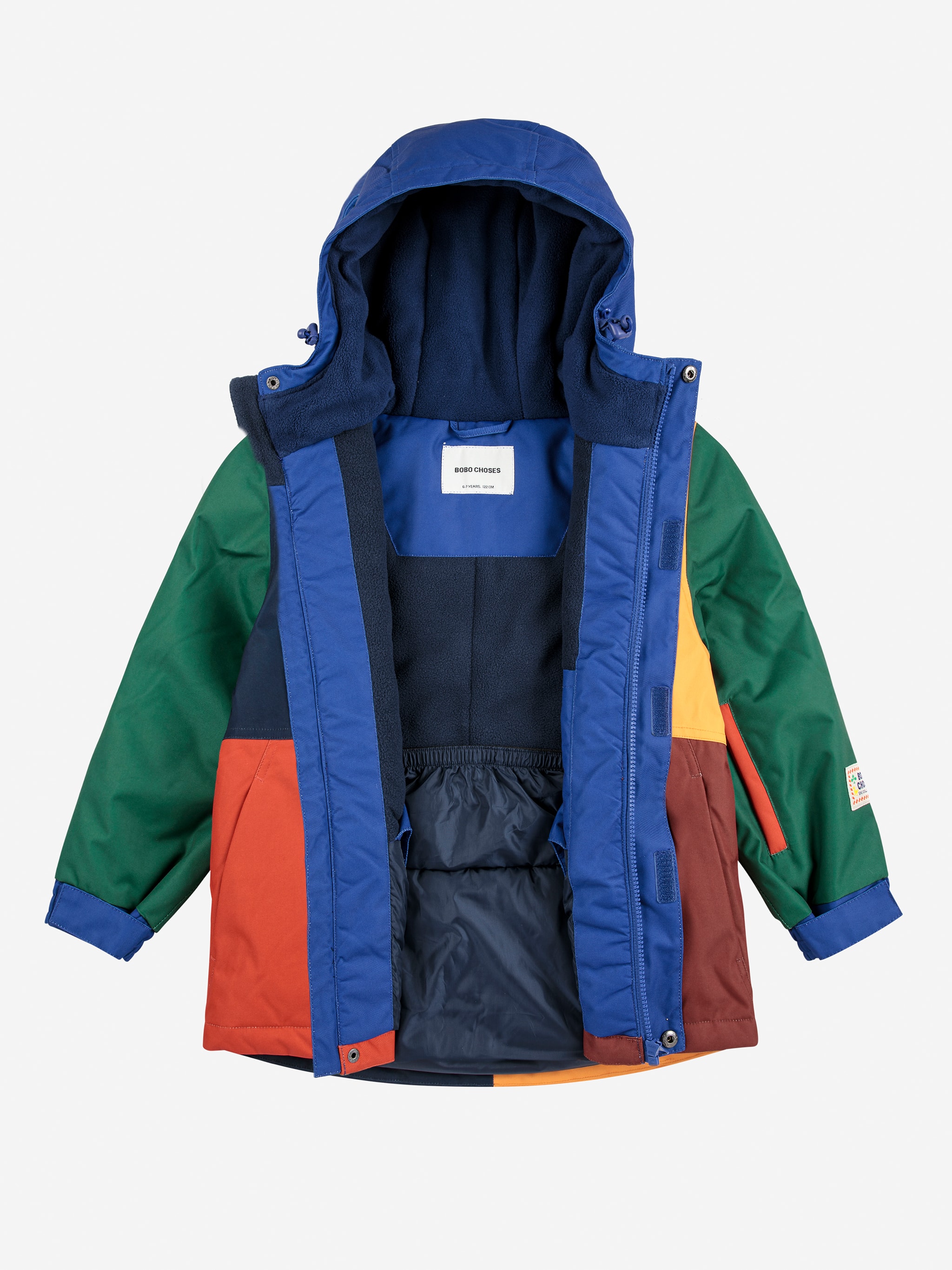 Bobo Choses Color Block Ski Jacket Multicolor | Babyshop - Shop