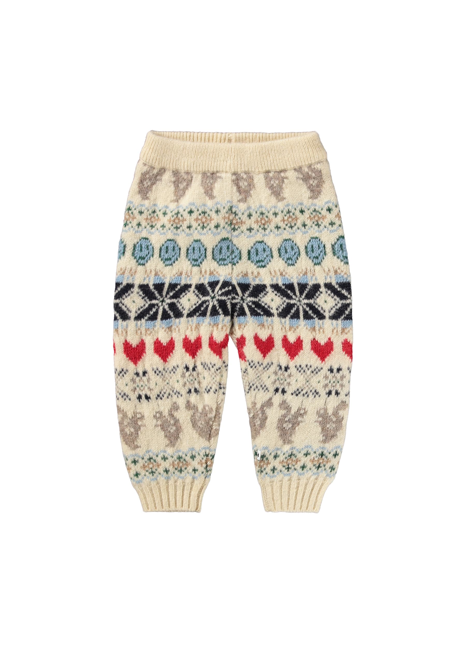 Sol Stickade Byxor Polar Knit