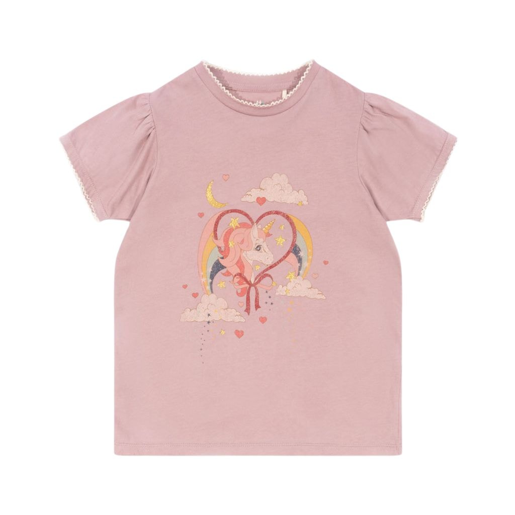 GOTS Famo Puff Top Deauville Mauve