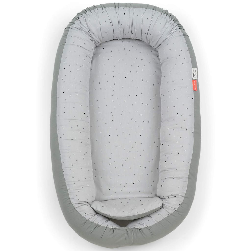 Confetti Cozy Babynest Grått