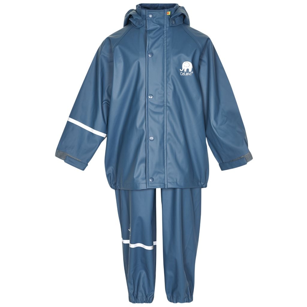 Basic Set Med Regnkläder Iceblue
