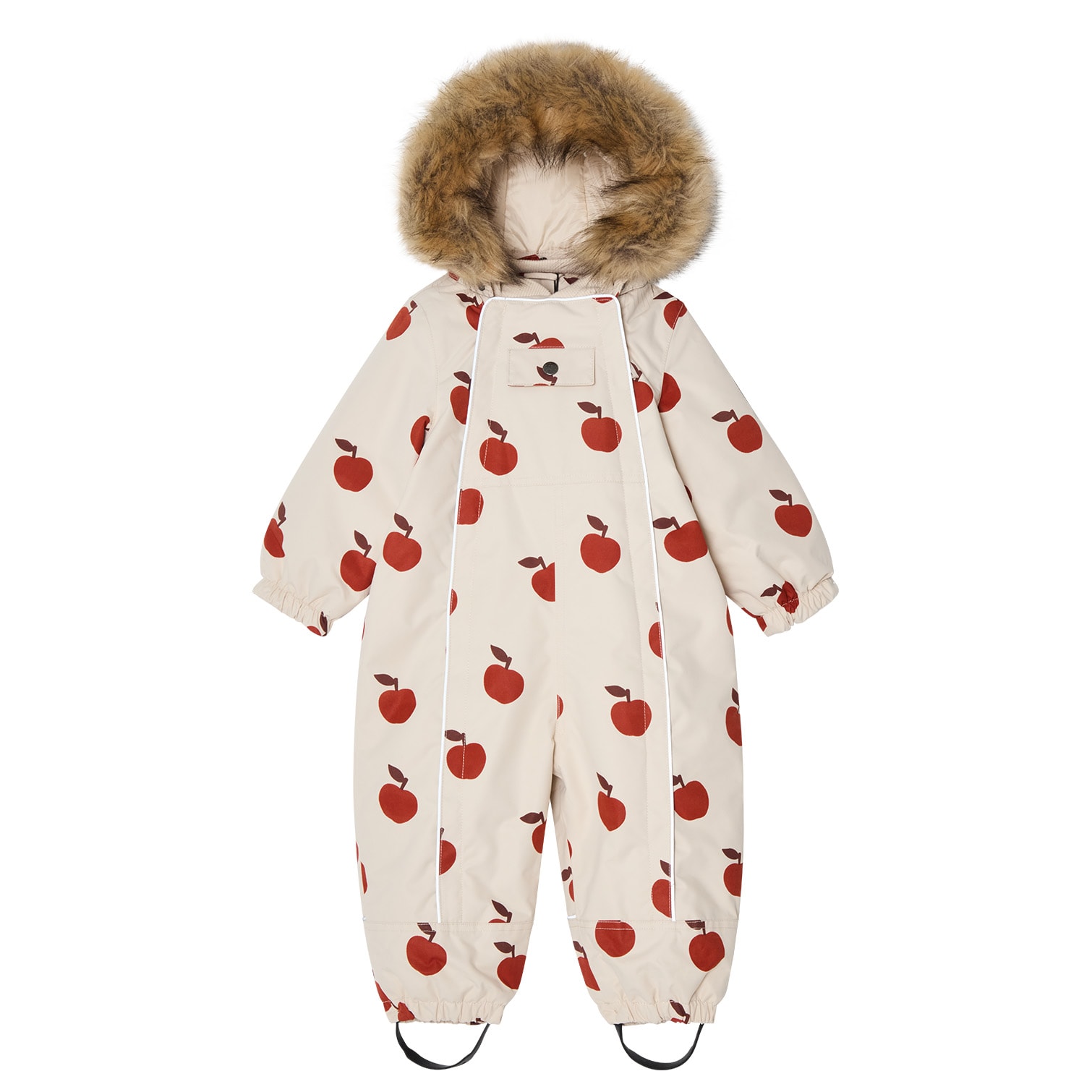Val D'Isere Winter Coverall Foggy White Big Apple