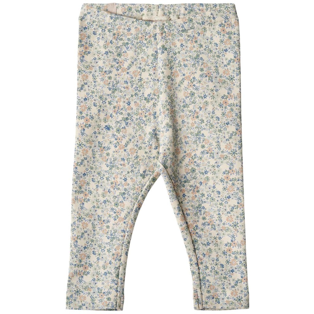 Jules Mønstrete Leggings Sandshell Mini Flowers