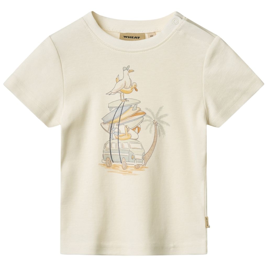 GOTS Ricco T-paita Ivory