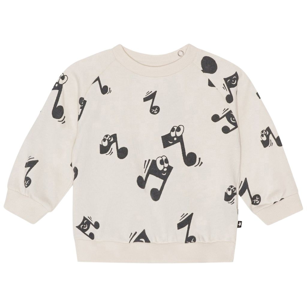 GOTS Disc Sweatshirt Happy Notes