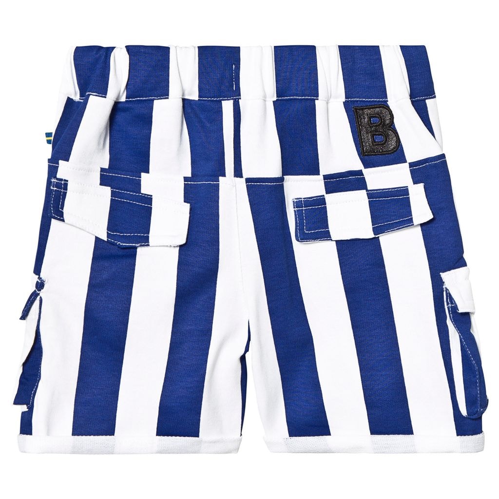 Army Shorts Blue Stripe