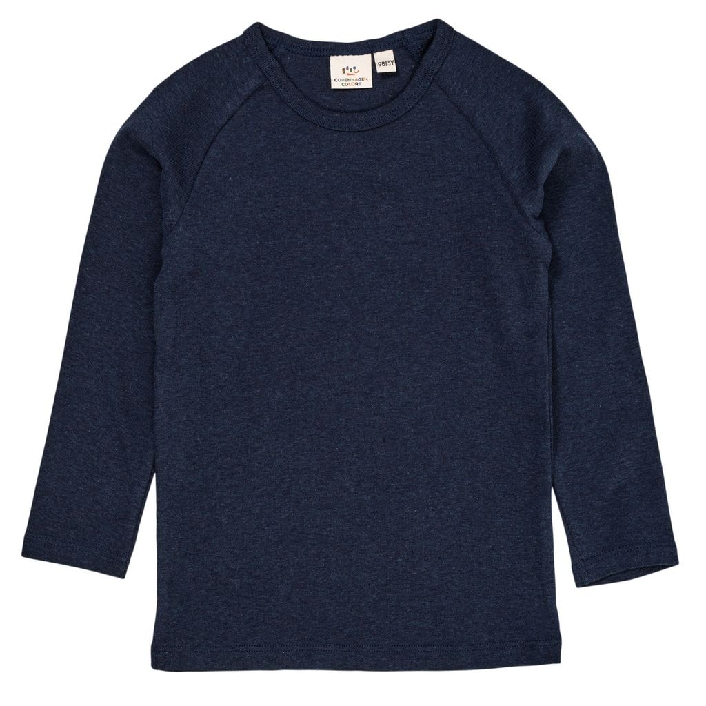 Long Sleeved T-Shirt Navy Melange