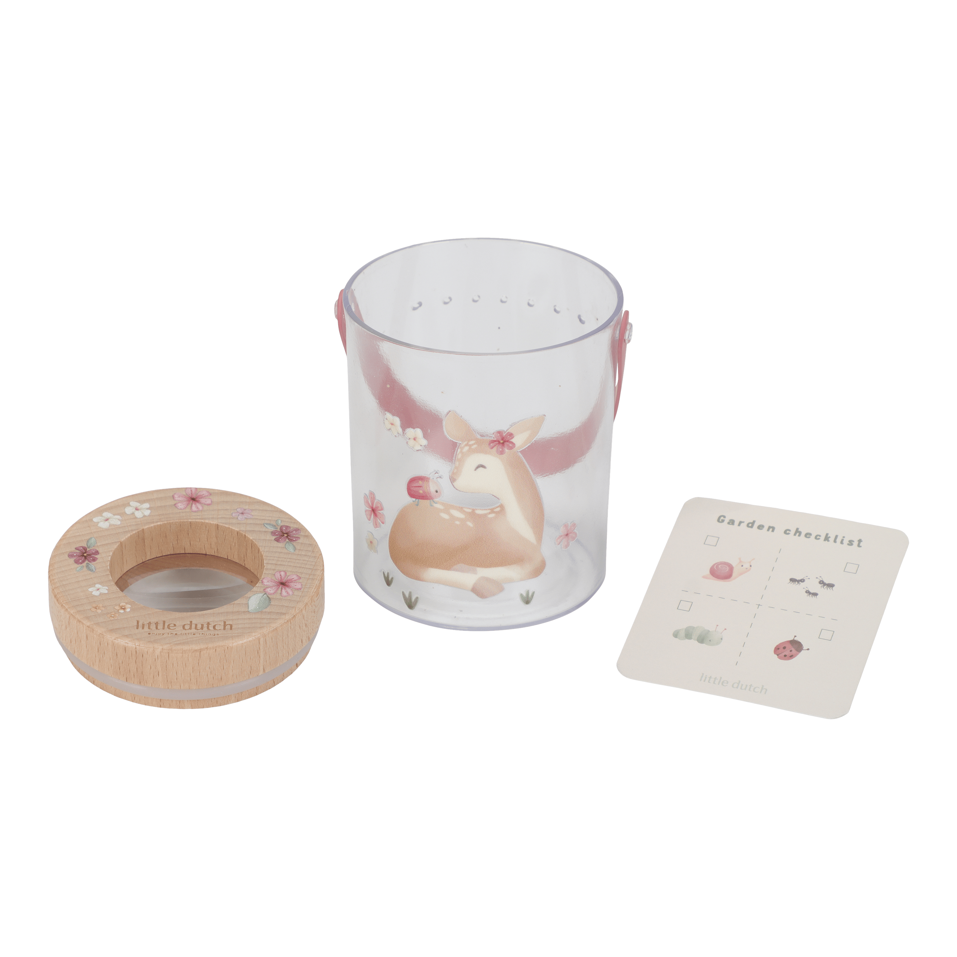 Fairy Garden Insektglass Pink