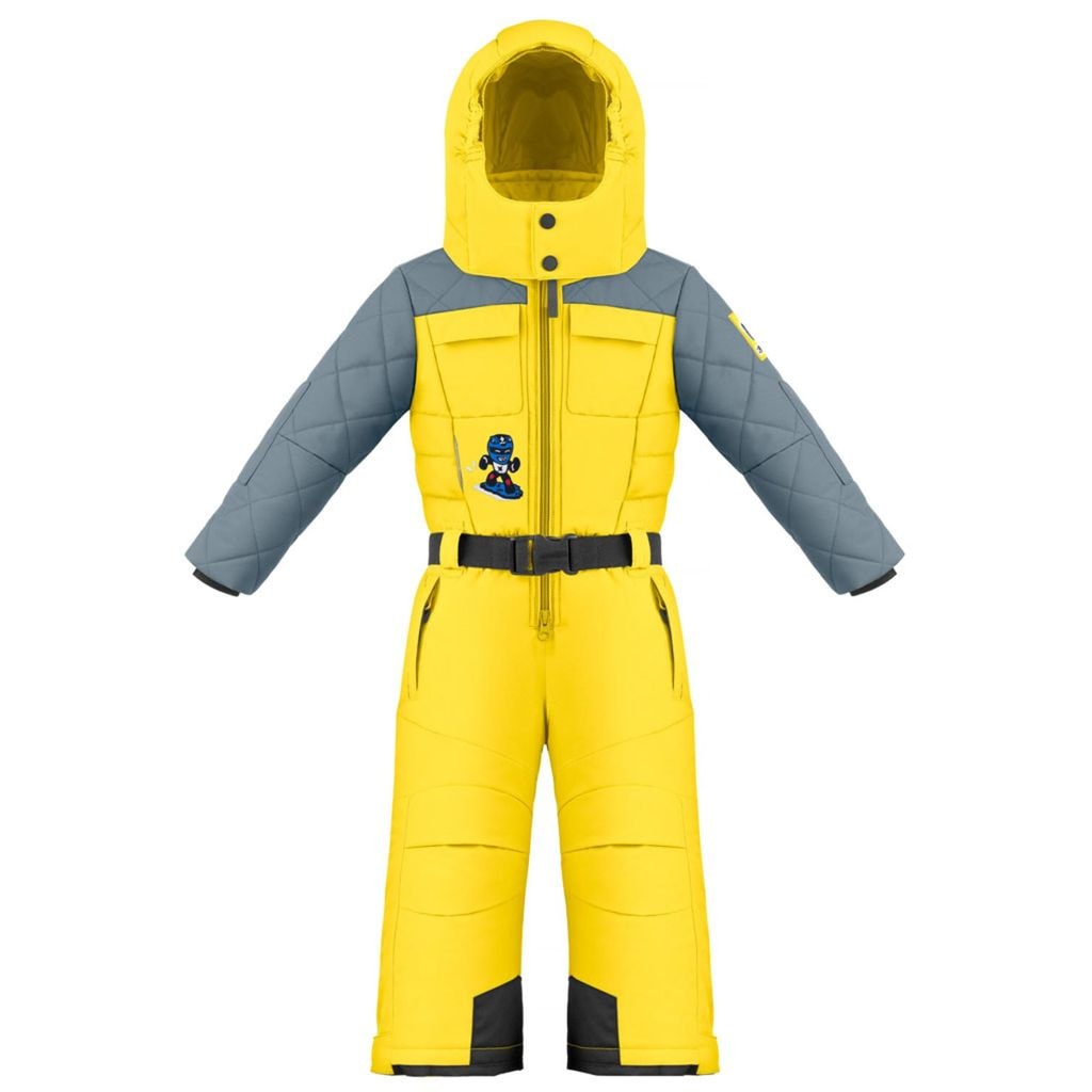 Embroidered Snowsuit Yellow