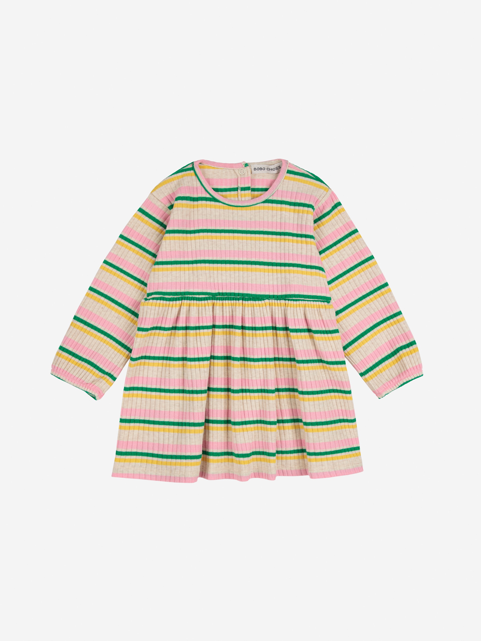 Bobo Choses Striped Dress Multicolor