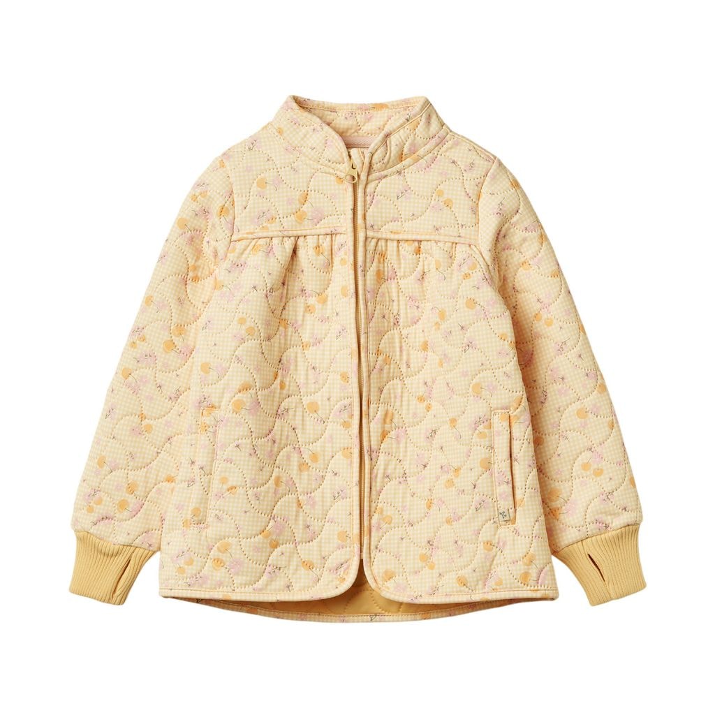 Thilde Termojakke Yellow Cherries