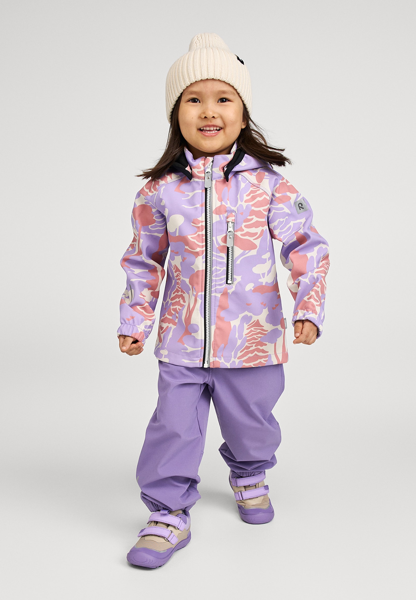 Vantti Softshell Jakke Blooming Lilac