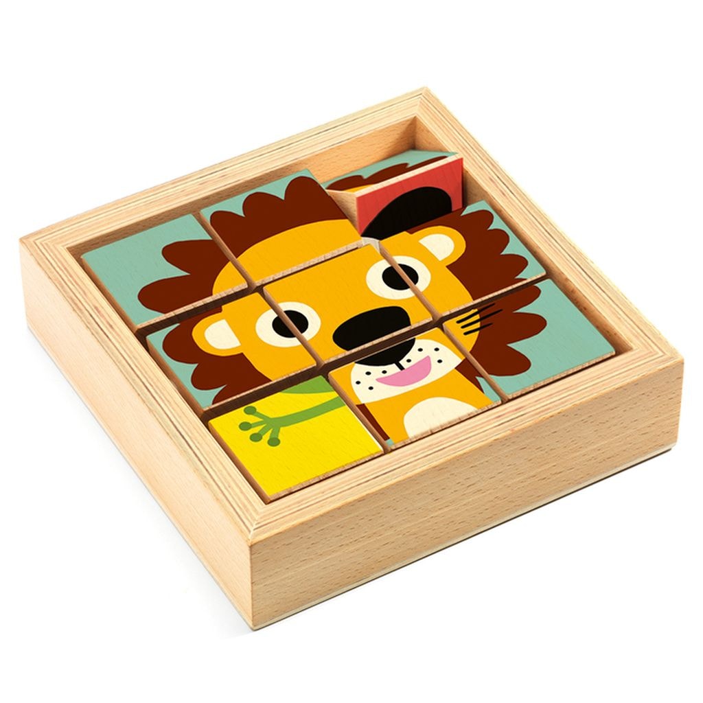 Tournanimo 3D wooden puzzle