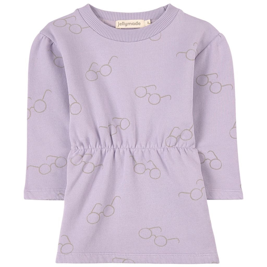 Benita Dress Lavander Glasses