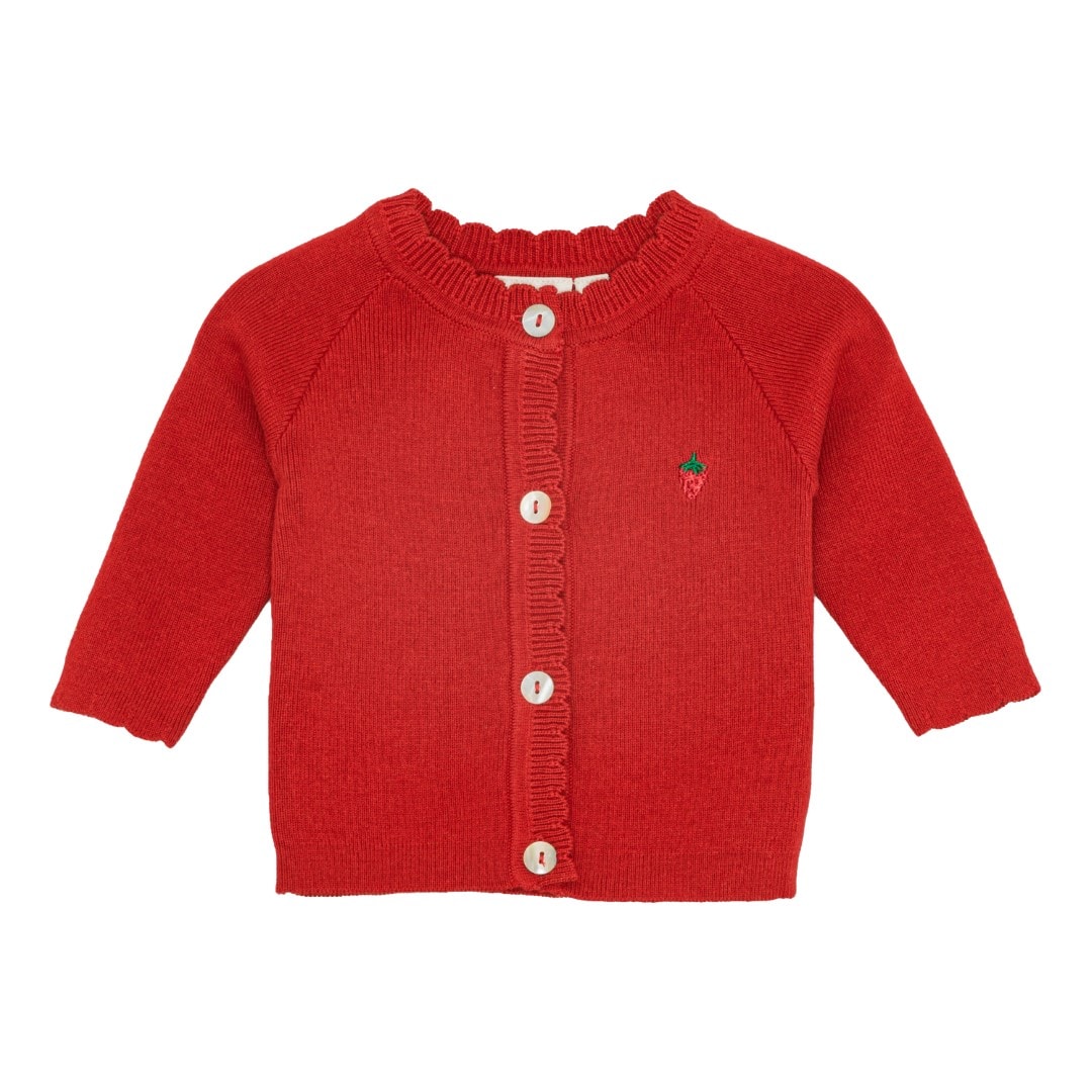 Kaya Cardigan Poppy Red