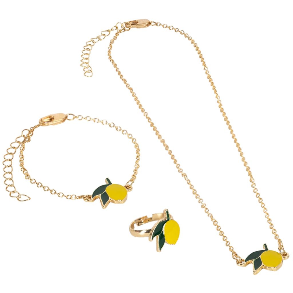 Lemon Jewelry Set Gold