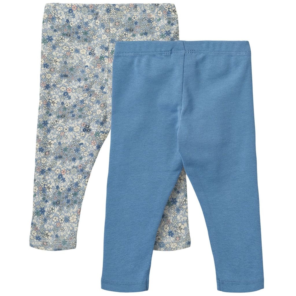 Jules 2-pack Leggings Blue Summer Flowers