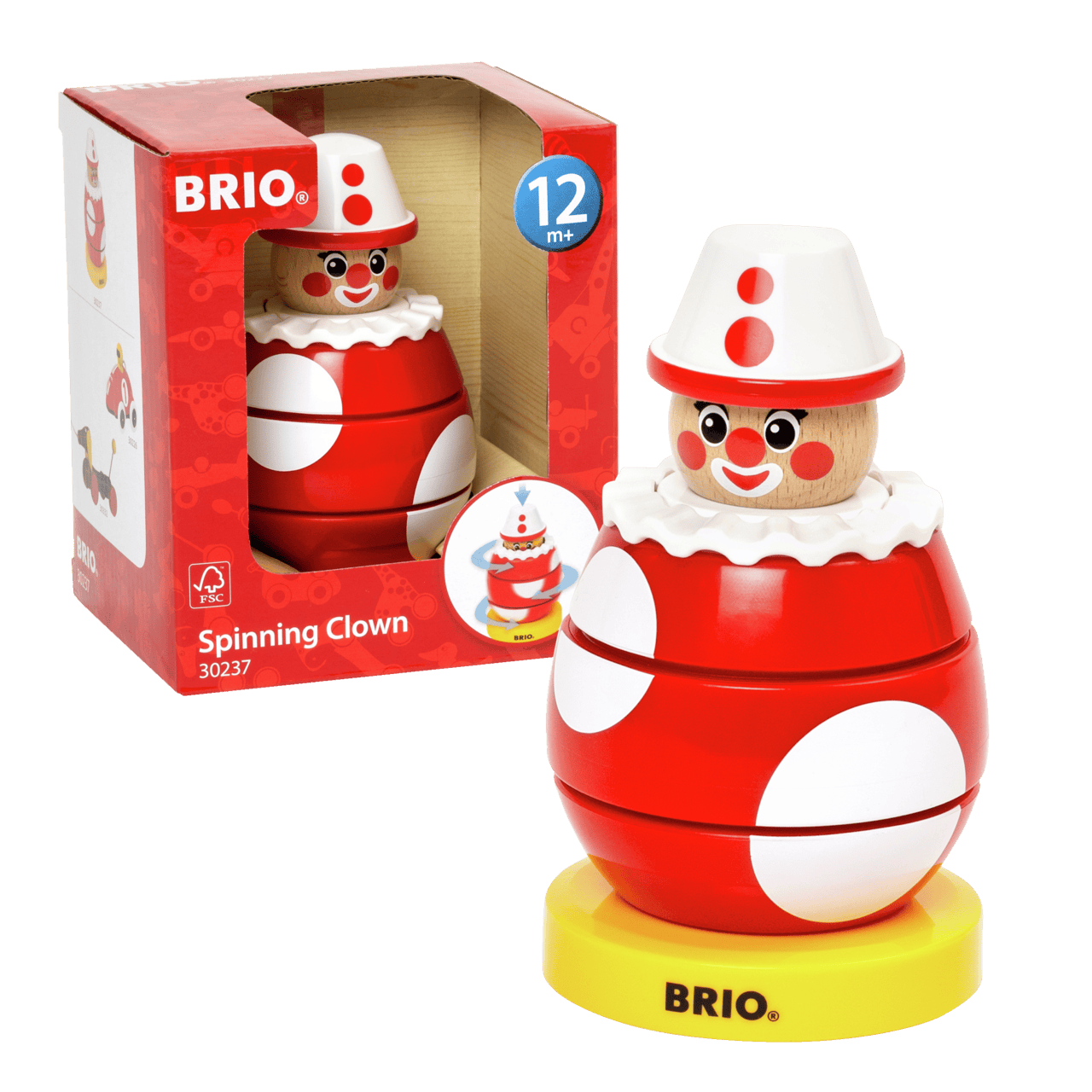 BRIO Snurrande Clown Mix 