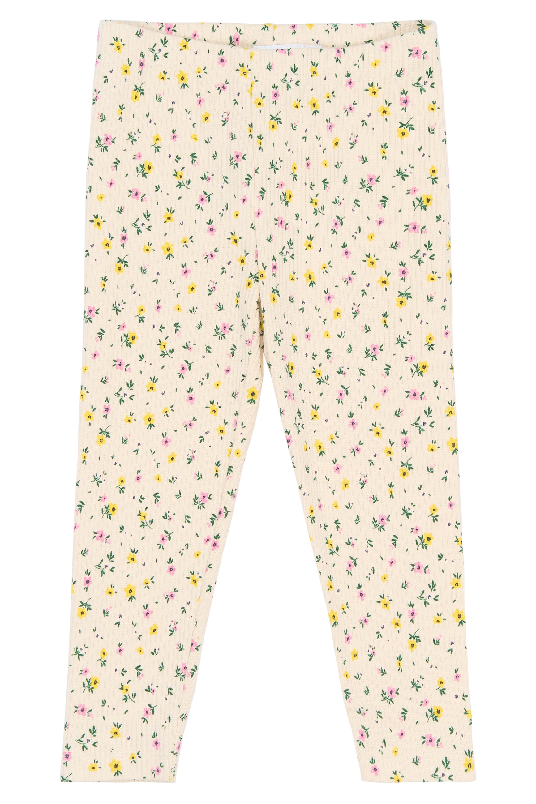Selma Ribbade Leggings Gardenia