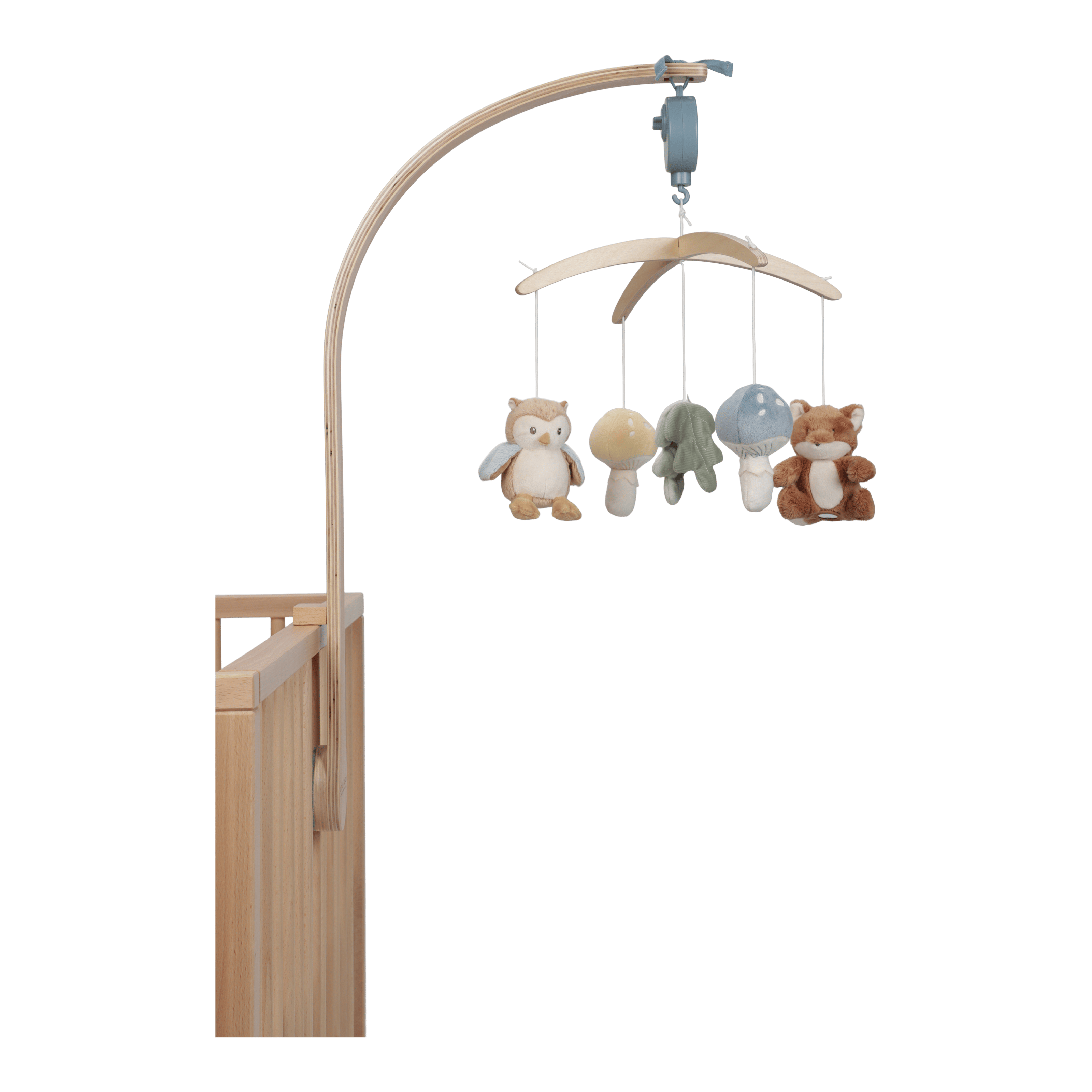 Forest Friends Musikspelande Sängmobil I Trä Multi 